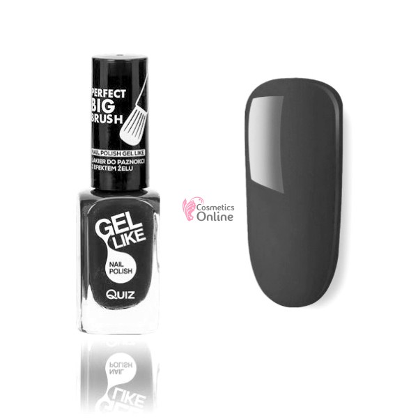 Oja pentru unghii Quiz cu efect de Gel UV, 10ml Cod 715 Grey